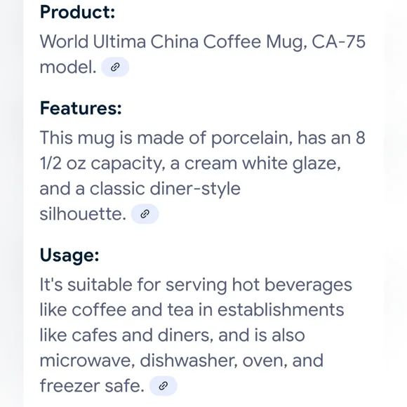 Libbey World Ultima Coffee Mug - Picture 3 of 11